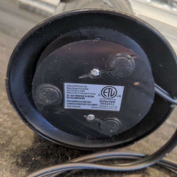 Capresso coffee and spice grinder electric portable black - Picture 3 of 3